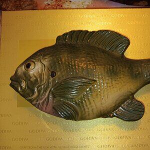 Vintage Porcelain?? Fish Bluegill 8-1/2 inches long AWESOME!! LQQK!!